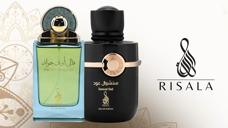 Risala Sensual Oud e Risala Valley of Gold: 2 exemplos da perfumaria árabe moderna