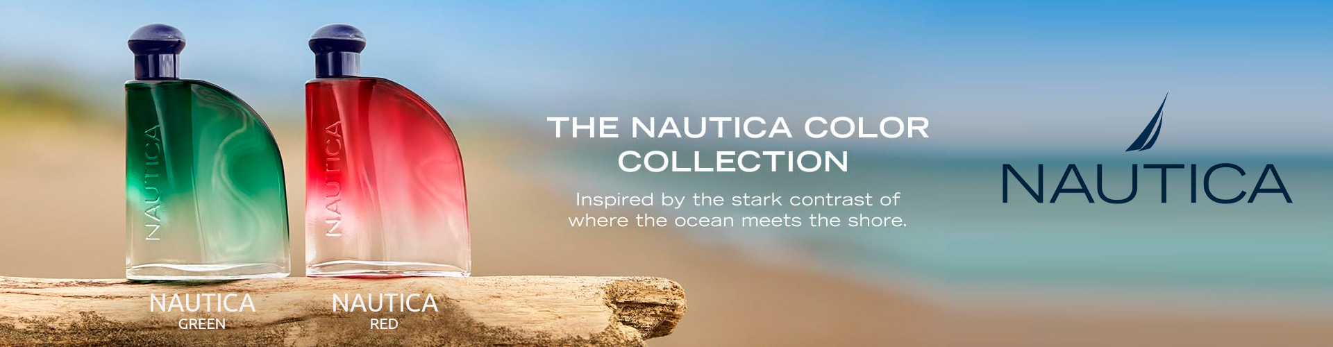 NAUTICA COLOR GREEN e COLOR RED EDT na Distribuidora Paris