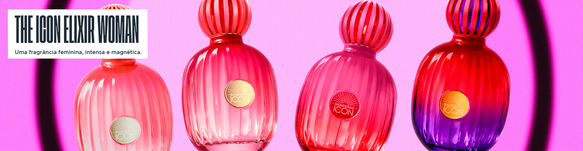 The Icon Elixir Woman inspira um novo padrão de autenticidade e sedução na Distribuidora Paris